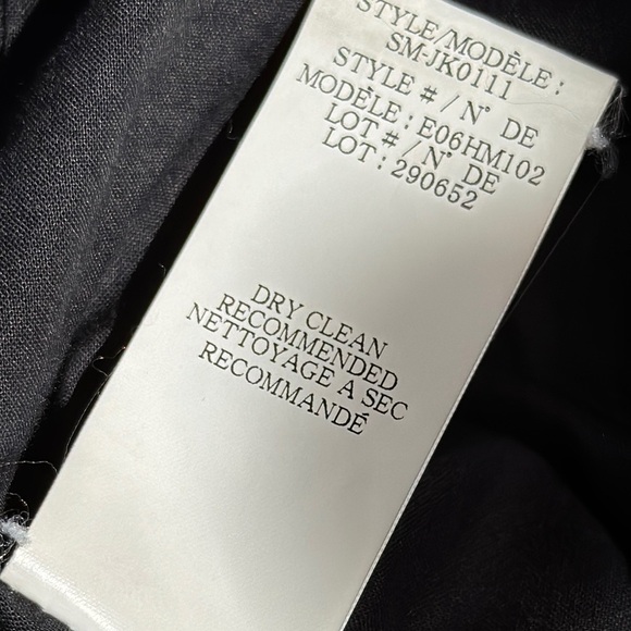 Helmut Lang Midnight Black Blazer - Picture 13 of 16